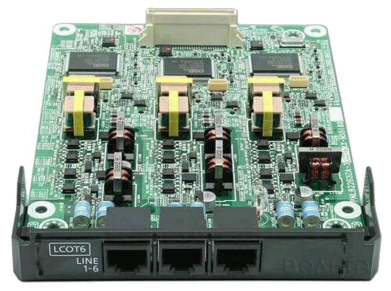 Panasonic KX-NS5180 6 Port Analog Trunk Card LCOT6