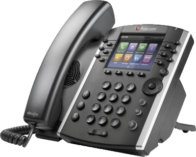 Polycom VVX 410 HD Business Media IP Desk Phone