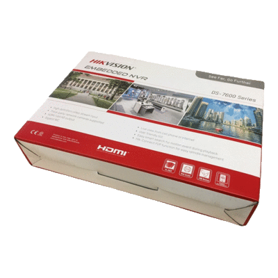 Hikvision DS-7604NI-K1/4P Network Video Recorder With 2TB Hard Drive Hikvision DS-7604NI-K1/4P Network Video Recorder With 2TB Hard Drive