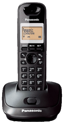 Panasonic KX-TG2511E DECT Single Digital Cordless Phone Set Black