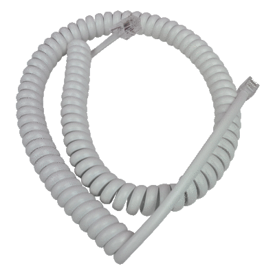 Panasonic KX-T7665 Telephone Curly Cord White
