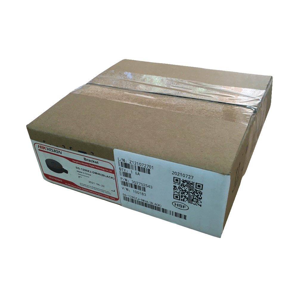 Hikvision DS-1280ZJ-DM46 Black Junction Box Mount for Turret Cameras