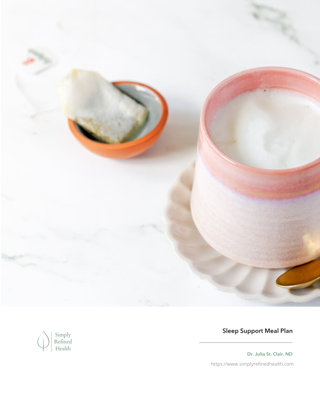 Sleep Support Meal Plan with Prep Guide