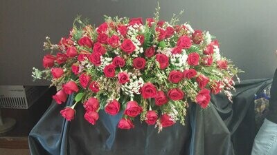 Red Roses Sympathy Cover
