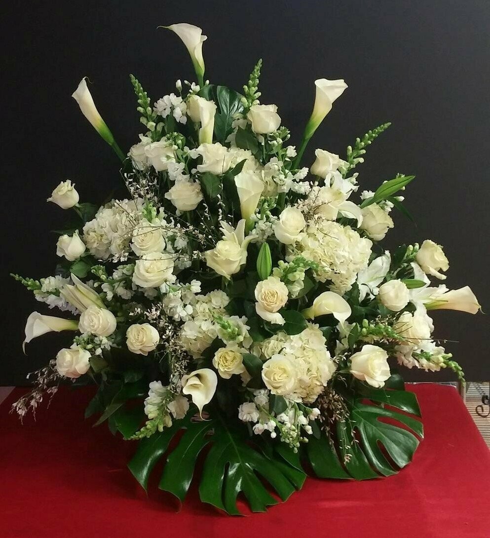 White Sympathy Basket