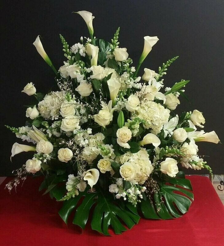 White Sympathy Basket