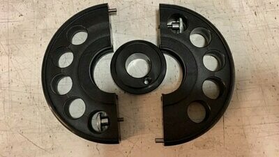 Split Wheels for 28mm Round Base Bar