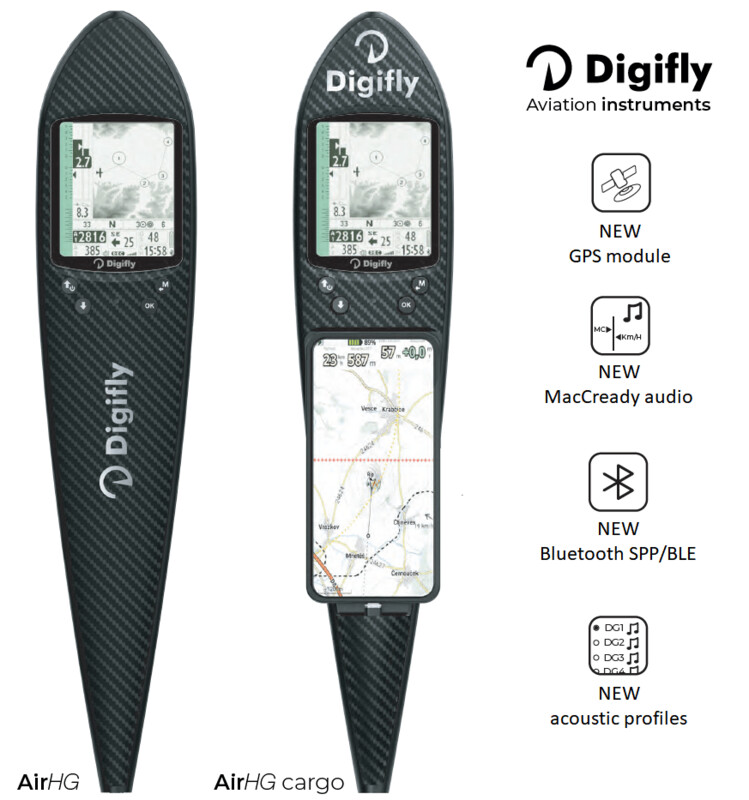 Digifly Air-PRO-PITOT-HG and CARGO (new models for 2022!)