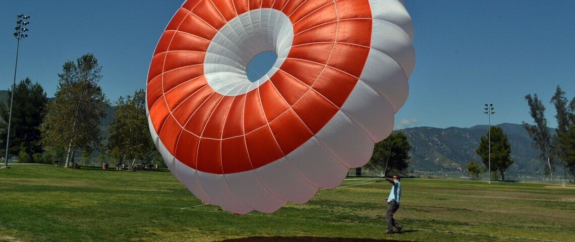 LARA (Low Aspect Ratio Annular) rescue parachute 175 GOLD