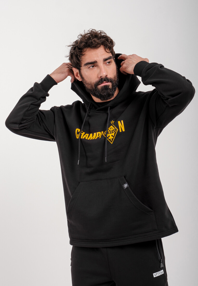 Худи ALLOFF X FC KAIRAT BLACK