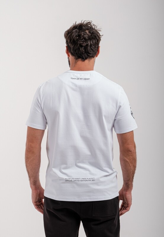 Футболка ALLOFF X FC KAIRAT WHITE