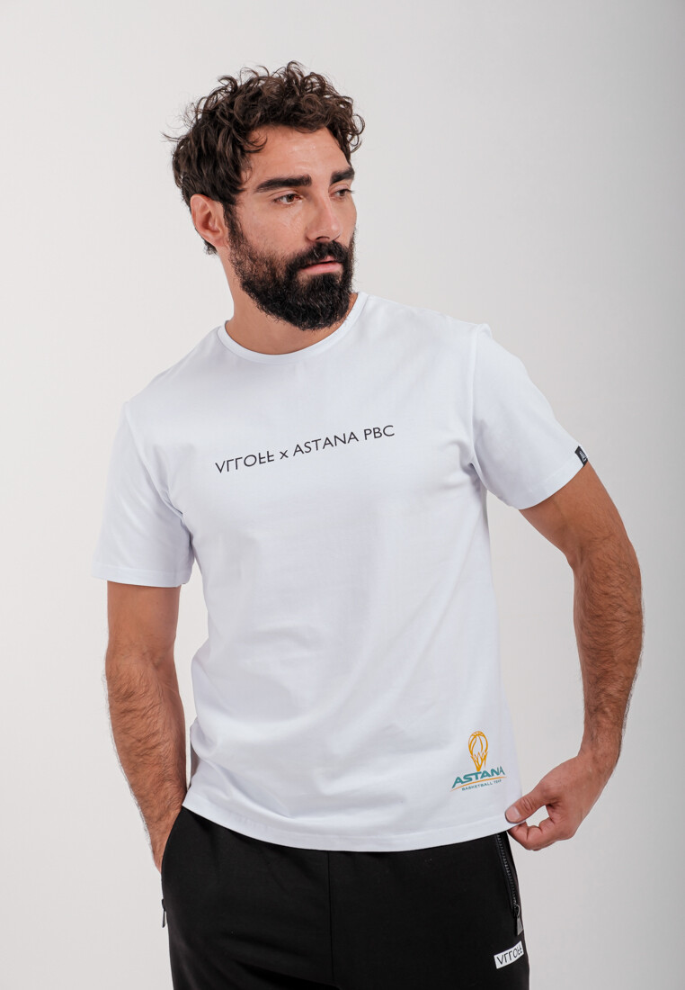 Футболка ALLOFF x ASTANA PBC WHITE