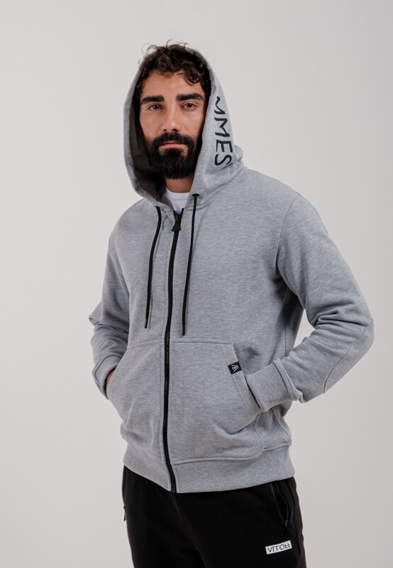 Кофта на замке HOMMES GREY