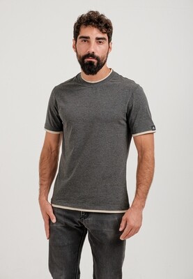 Футболка NO LOGO DARK GREY