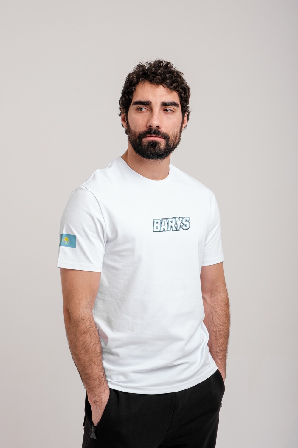 Футболка ALLOFF x BARYS HOCKEY CLUB WHITE