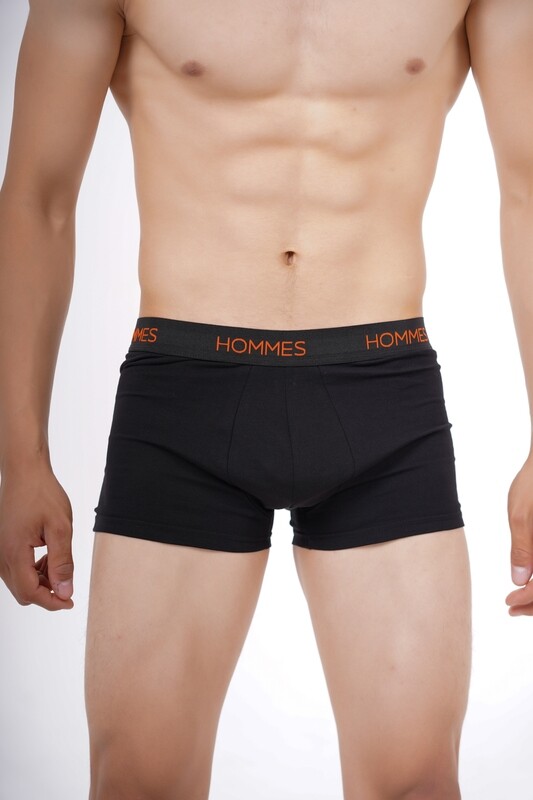 Мужские боксеры HOMMES BLACK / ORANGE