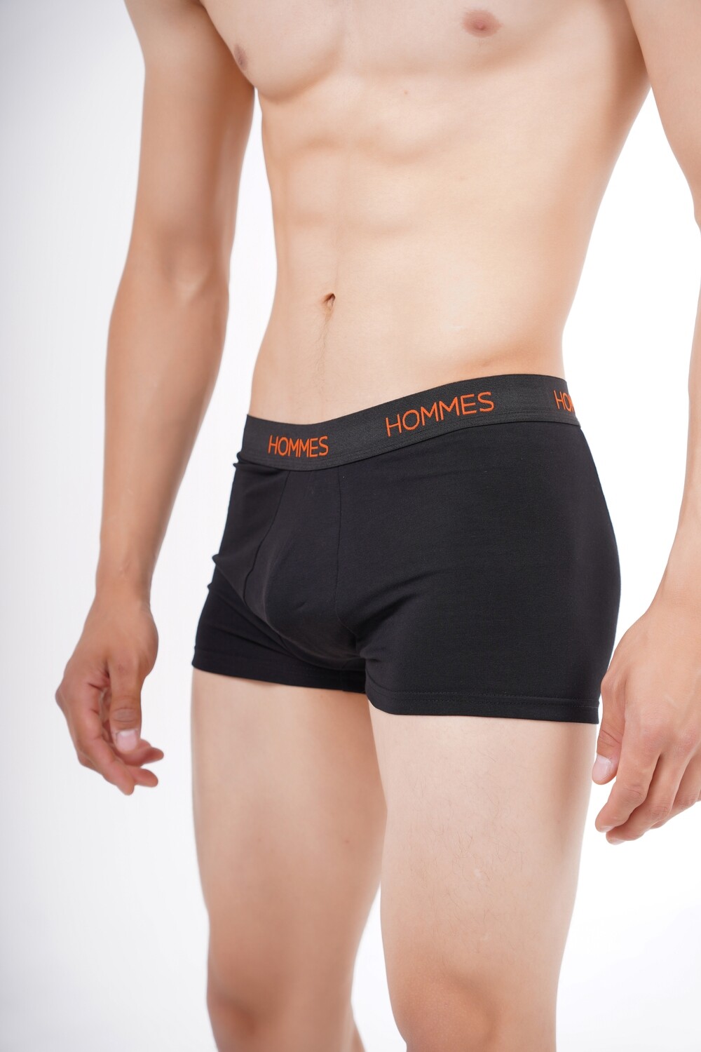 Мужские боксеры HOMMES BLACK / ORANGE