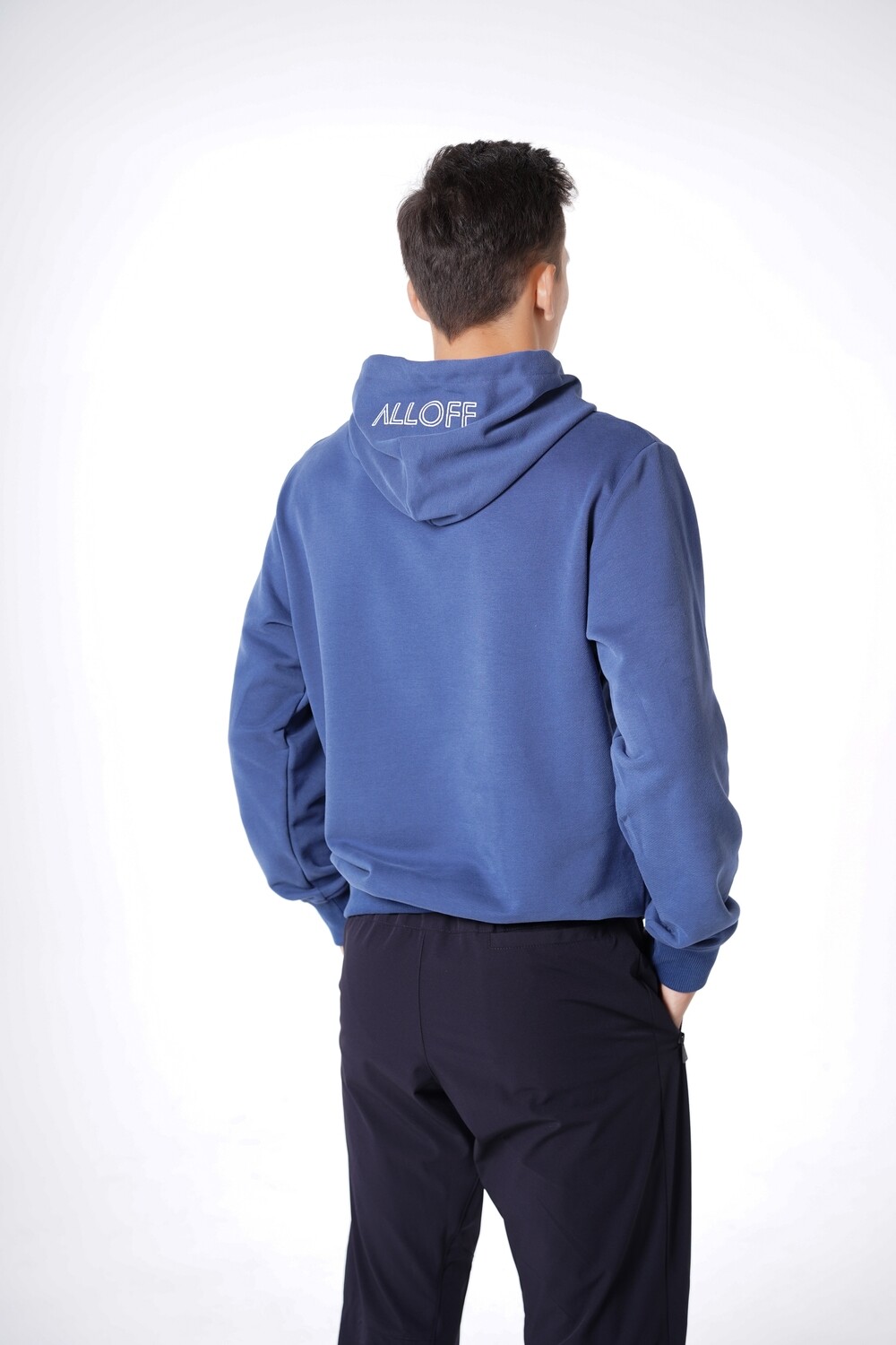 Худи ALLOFF DARK BLUE