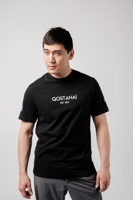 Футболка QOSTANAI  BLACK