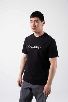Футболка QANJYGALY BLACK Футболка QANJYGALY BLACK