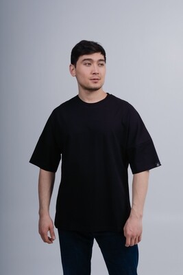 Футболка NO LOGO OVERSIZE BLACK