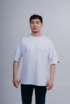 Футболка NO LOGO OVERSIZE WHITE