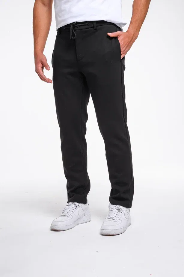 Брюки интерлок BLACK Брюки интерлок BLACK