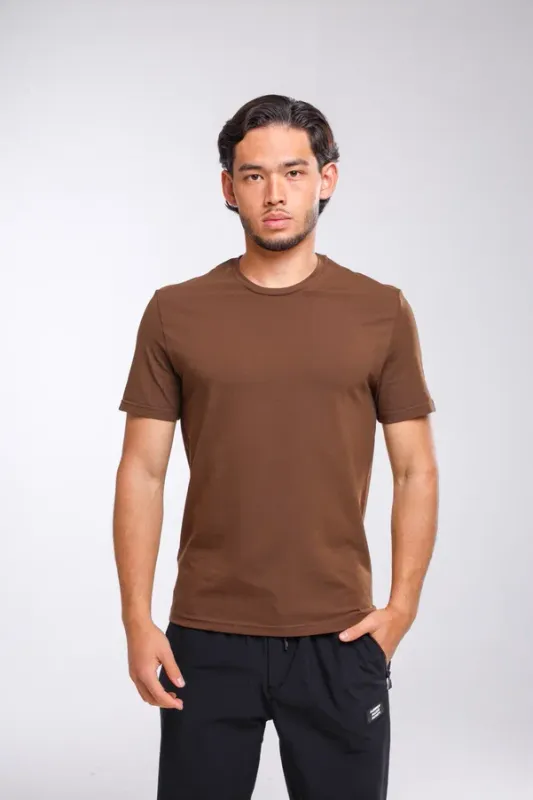 Футболка NO LOGO BROWN