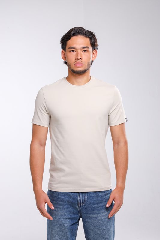 Футболка NO LOGO BEIGE