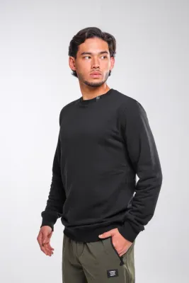 Cвитшот NO LOGO BLACK Cвитшот NO LOGO BLACK