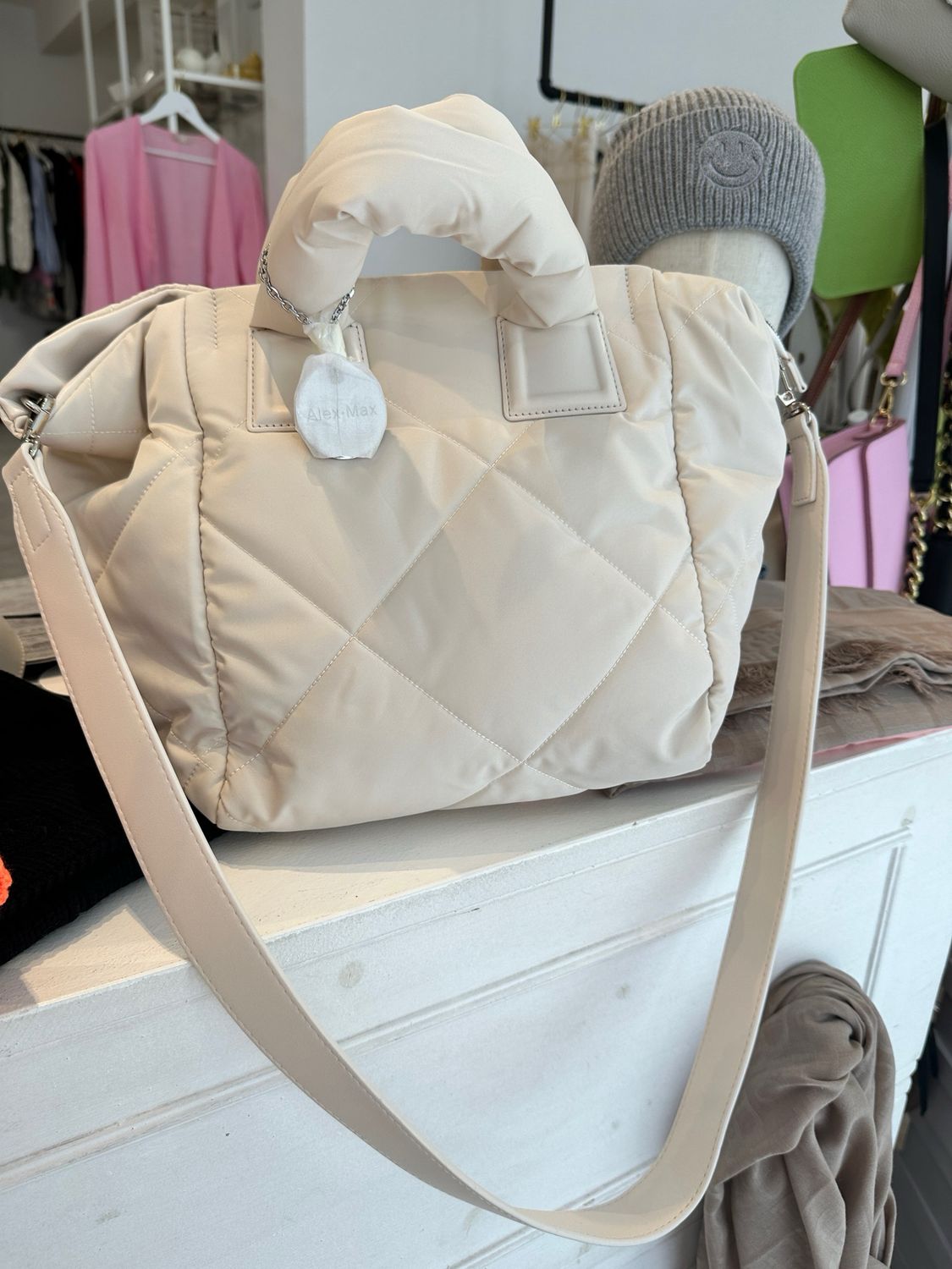 Stoff Tasche