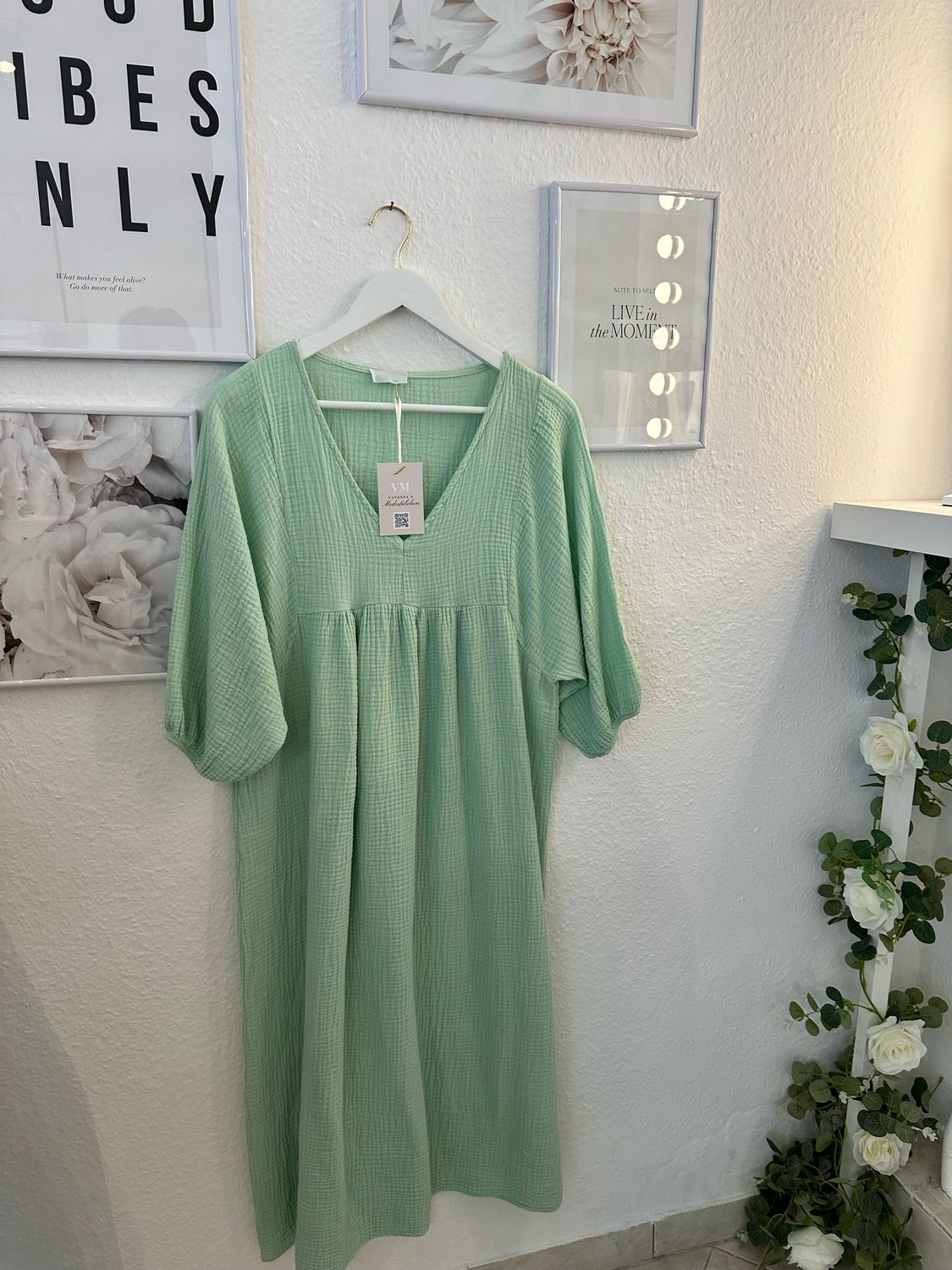 Musselin Kleid