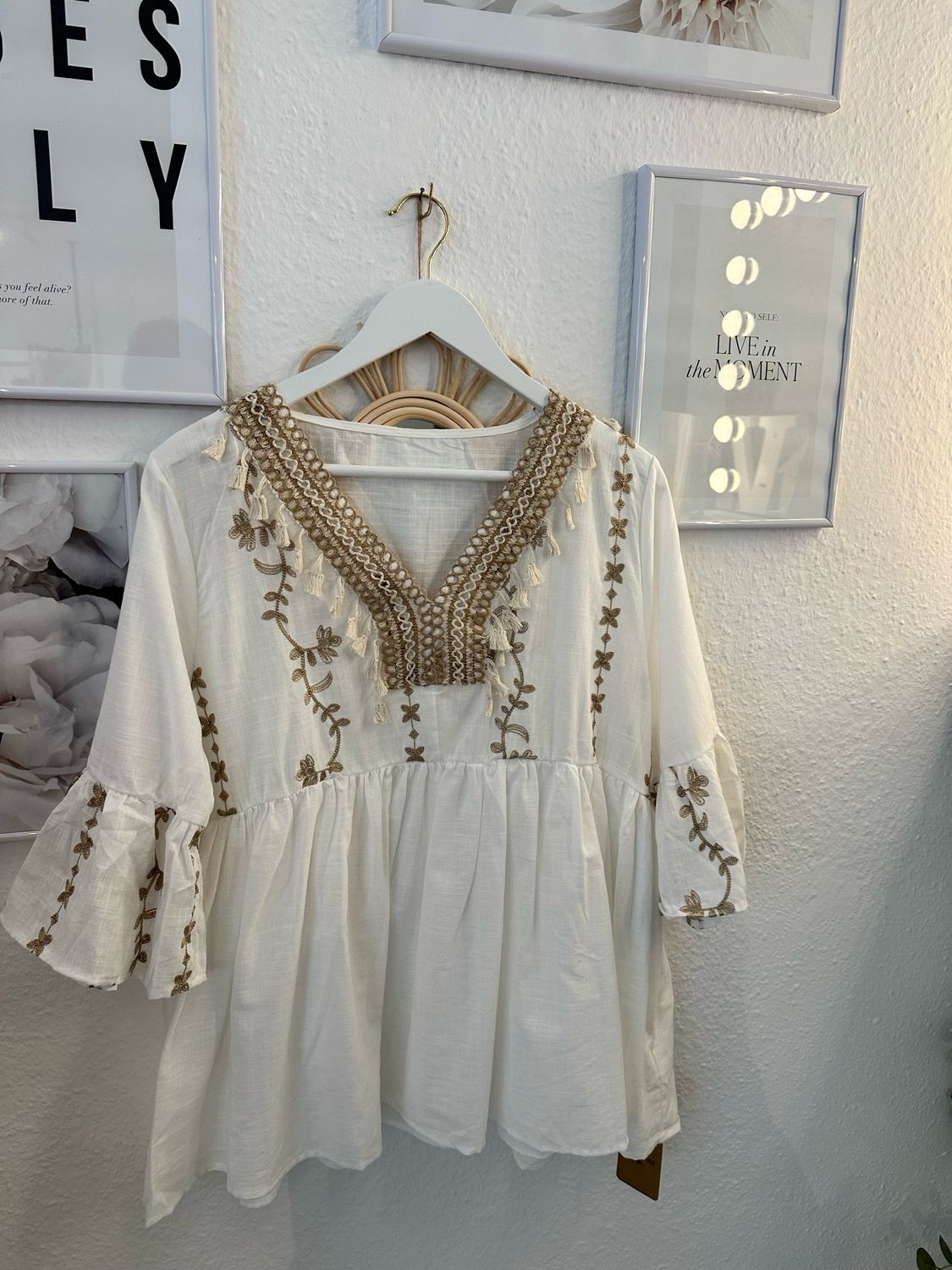 Boho Bluse