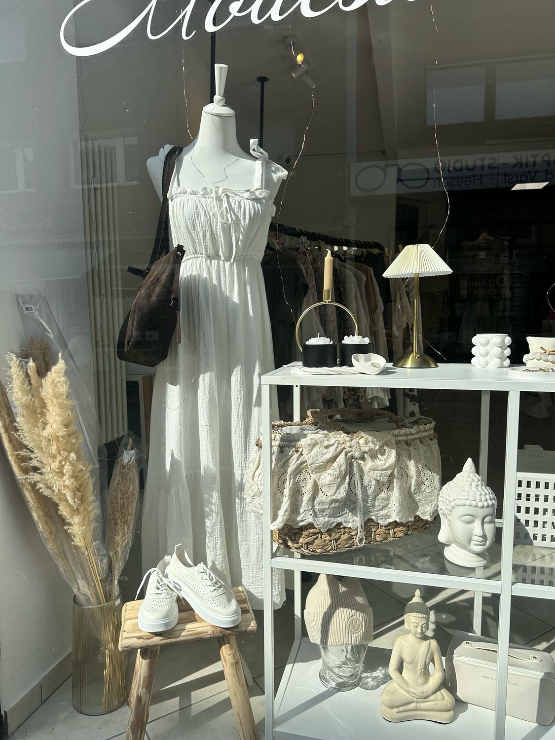 Maxi Musselin Kleid