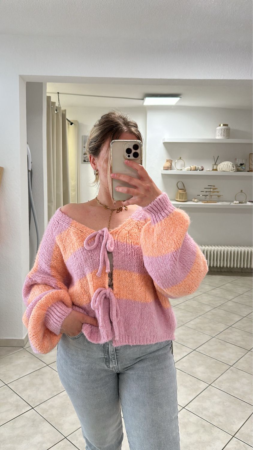 Schleifen Cardigan