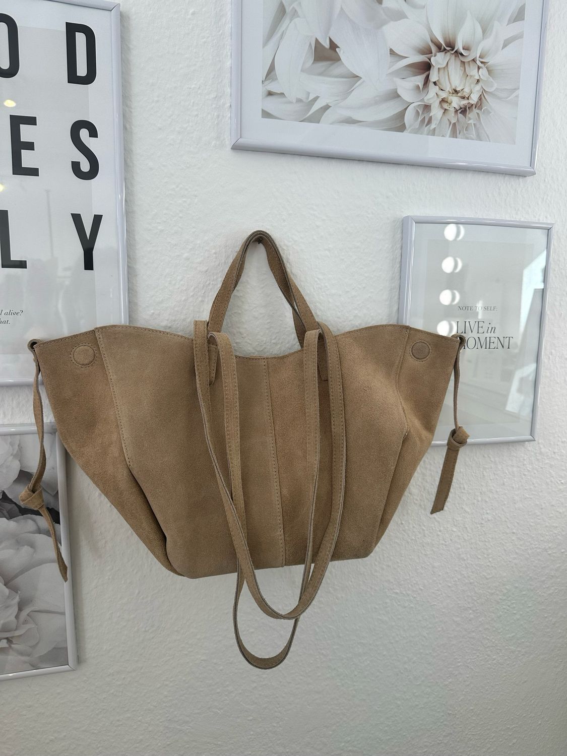 Wildleder Tasche