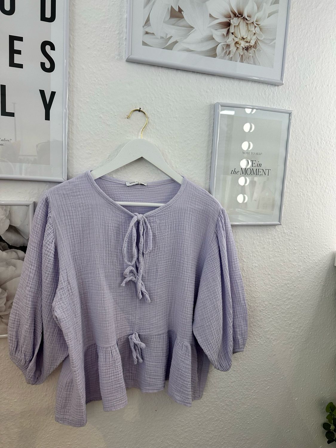 Musselin schleifen Bluse
