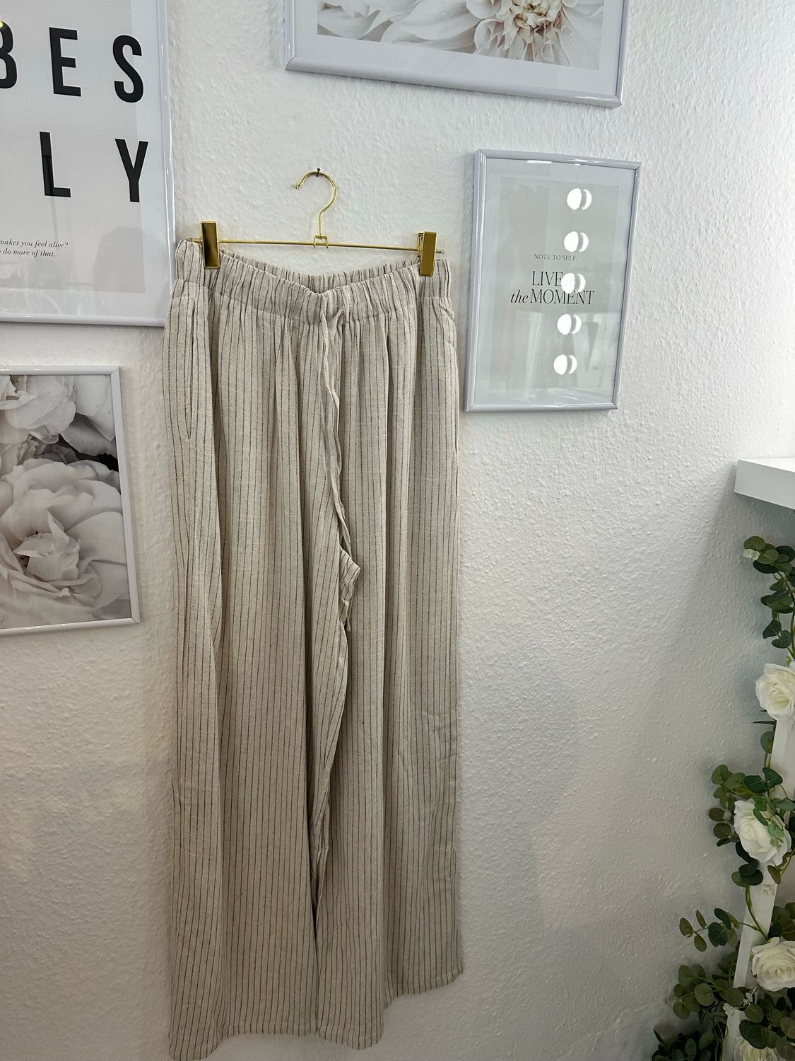 Leinen Hose