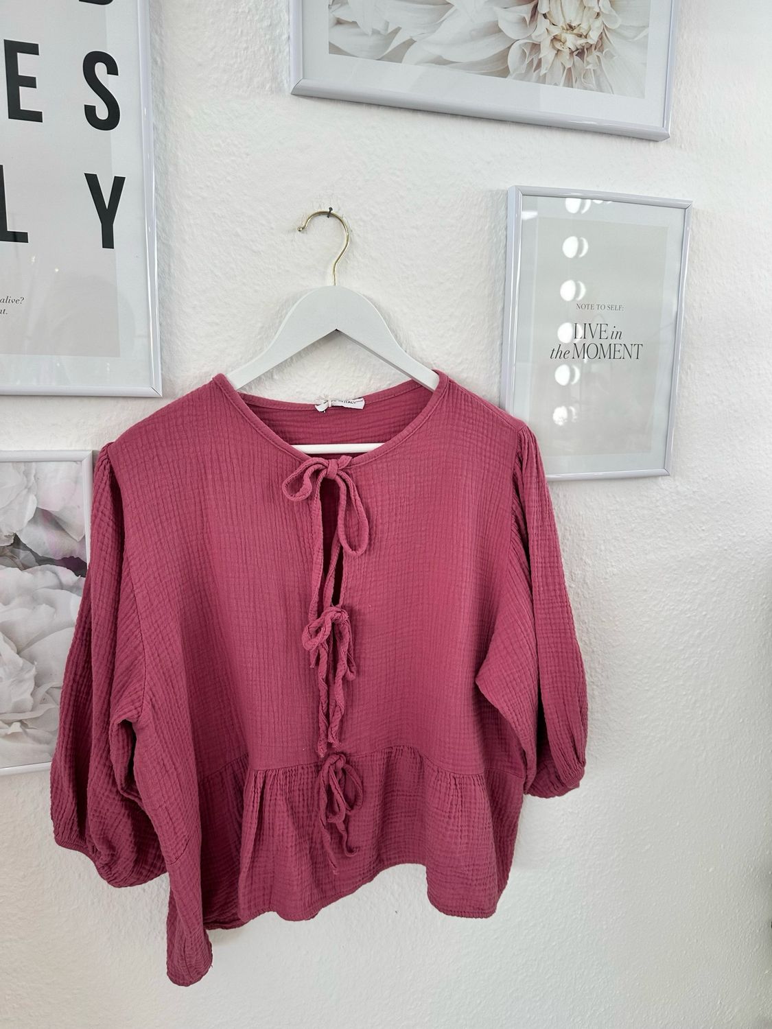Musselin Bluse