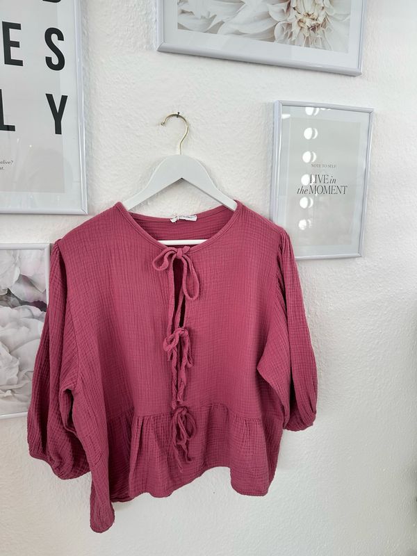 Musselin Bluse