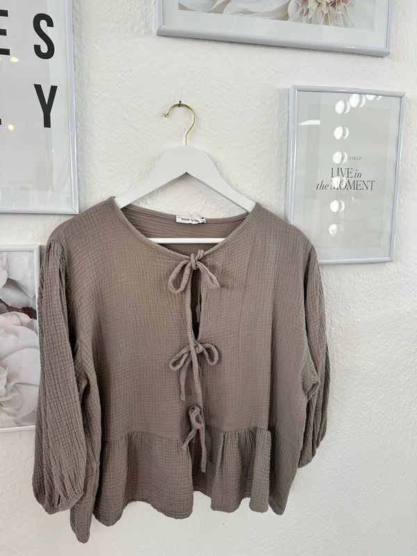 Musselin Bluse