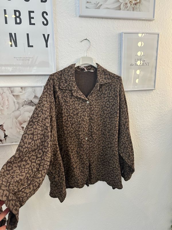 Musselin Bluse Leo