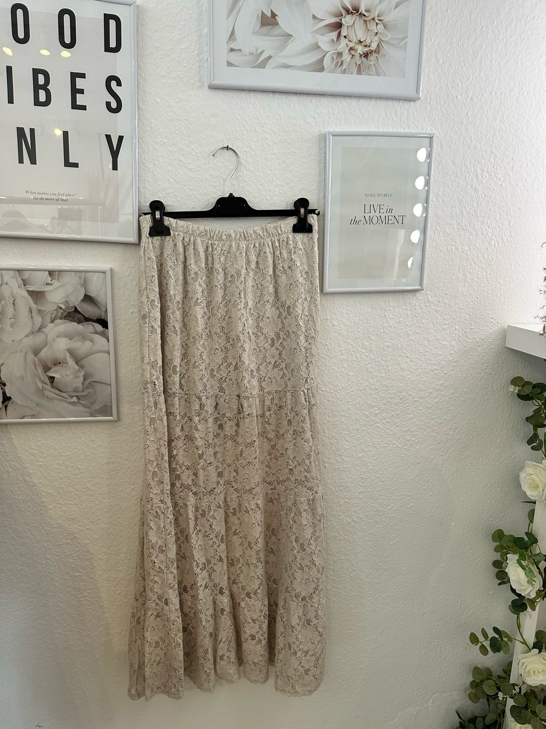 Spitzen Rock mit Hose
