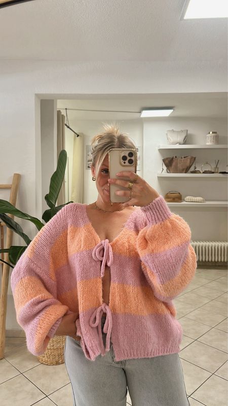 Schleifen Cardigan
