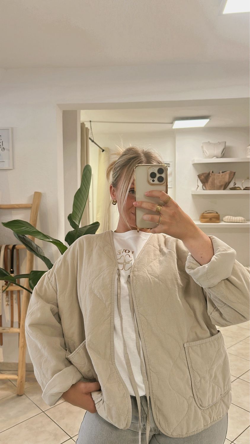 Cord Jacke