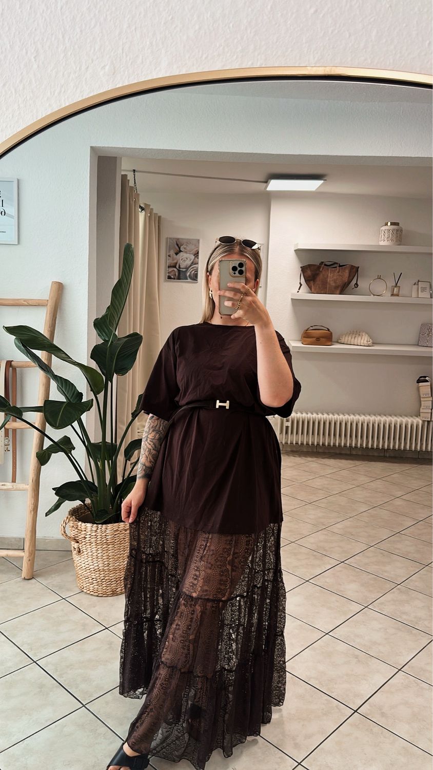Spitzen Kleid