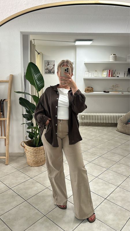 Musselin Bluse