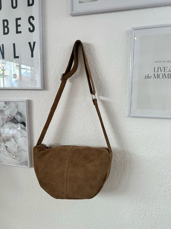 Crossbody Wildleder Tasche