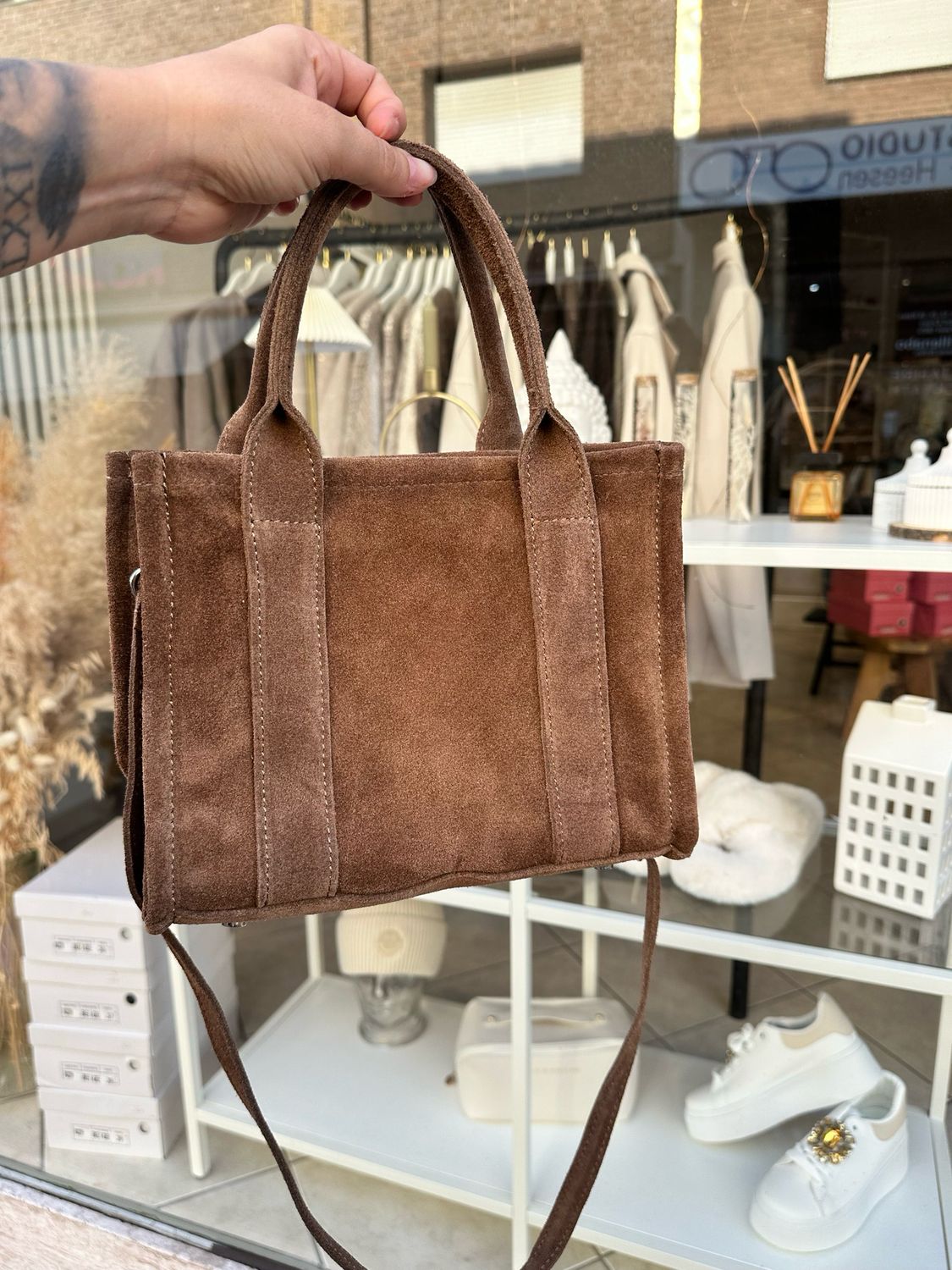 Small wild Leder Tasche