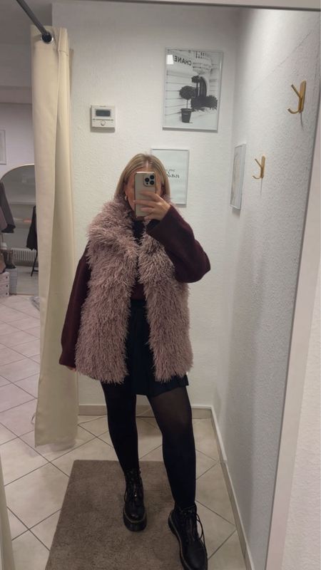 Flauschige Weste Flauschige Weste